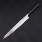 Yanagiba Blue Steel #2 Damascus Shitan Handle 300mm-[Musashi]-[Japanese-Kitchen-Knives]