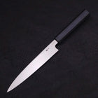 Yanagiba Blue Steel #2 Kasumi Dark-Blue Urushi Handle 180mm-[Musashi]-[Japanese-Kitchen-Knives]