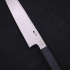 Yanagiba Blue Steel #2 Kasumi Dark-Blue Urushi Handle 180mm-[Musashi]-[Japanese-Kitchen-Knives]