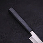 Yanagiba Blue Steel #2 Kasumi Dark-Blue Urushi Handle 210mm-[Musashi]-[Japanese-Kitchen-Knives]