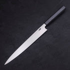 Yanagiba Blue Steel #2 Kasumi Dark-Blue Urushi Handle 270mm-[Musashi]-[Japanese-Kitchen-Knives]
