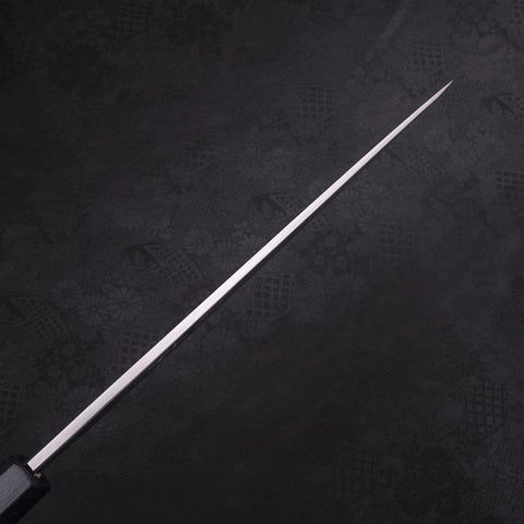 Yanagiba Blue Steel #2 Kasumi Dark-Blue Urushi Handle 270mm-[Musashi]-[Japanese-Kitchen-Knives]