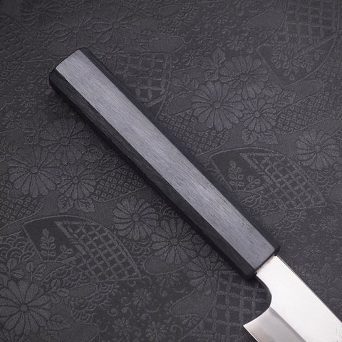 Yanagiba Blue Steel #2 Kasumi Dark-Blue Urushi Handle 270mm-[Musashi]-[Japanese-Kitchen-Knives]