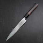Yanagiba Blue Steel #2 Kasumi Walnut Handle 165mm-[Musashi]-[Japanese-Kitchen-Knives]