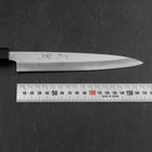 Yanagiba Blue Steel #2 Kasumi Walnut Handle 165mm-[Musashi]-[Japanese-Kitchen-Knives]