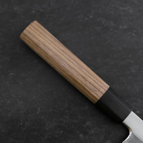 Yanagiba Blue Steel #2 Kasumi Walnut Handle 180mm-[Musashi]-[Japanese-Kitchen-Knives]