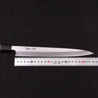 Yanagiba Blue Steel #2 Kasumi Walnut Handle 240mm-[Musashi]-[Japanese-Kitchen-Knives]