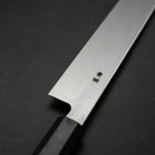 Yanagiba Blue Steel #2 Suminagashi Buffalo Ebony Handle 300mm-[Musashi]-[Japanese-Kitchen-Knives]