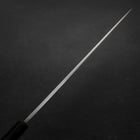 Yanagiba Blue Steel #2 Suminagashi Buffalo Ebony Handle 300mm-[Musashi]-[Japanese-Kitchen-Knives]