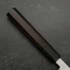 Yanagiba Blue Steel #2 Suminagashi Buffalo Ebony Handle 300mm-[Musashi]-[Japanese-Kitchen-Knives]