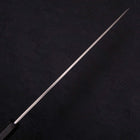 Yanagiba Left -Hand Silver Steel #3 Kasumi Buffalo Ebony Handle 300mm-[Musashi]-[Japanese-Kitchen-Knives]