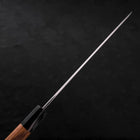Yanagiba Silver Steel #3 Hon-Kasumi Buffalo Teak Handle 270mm-[Musashi]-[Japanese-Kitchen-Knives]