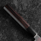 Yanagiba Silver Steel #3 Kasumi Buffalo Ebony Handle 200mm-[Musashi]-[Japanese-Kitchen-Knives]