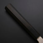 Yanagiba Silver Steel #3 Kasumi Buffalo Ebony Handle 270mm-[Musashi]-[Japanese-Kitchen-Knives]