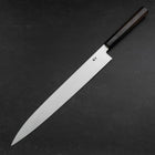 Yanagiba Silver Steel #3 Kasumi Buffalo Ebony Handle 300mm (11.8”)-[Musashi]-[Japanese-Kitchen-Knives]