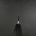 Yanagiba Silver Steel #3 Kasumi Buffalo Ebony Handle 300mm-[Musashi]-[Japanese-Kitchen-Knives]