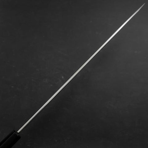 Yanagiba Silver Steel #3 Kasumi Buffalo Ebony Handle 300mm-[Musashi]-[Japanese-Kitchen-Knives]