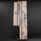 Yanagiba Silver Steel #3 Kasumi Buffalo Ebony Handle 300mm-[Musashi]-[Japanese-Kitchen-Knives]