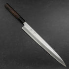 Yanagiba Silver Steel #3 Kasumi Buffalo Ebony Handle 300mm-[Musashi]-[Japanese-Kitchen-Knives]