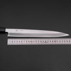 Yanagiba Silver Steel #3 Kasumi Buffalo Magnolia Handle 270mm (10.6”)-[Musashi]-[Japanese-Kitchen-Knives]