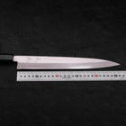 Yanagiba Silver Steel #3 Kasumi Buffalo Teak Handle 270mm-[Musashi]-[Japanese-Kitchen-Knives]