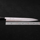 Yanagiba Silver Steel #3 Kasumi Buffalo Wenge Handle 300mm (11.8”)-[Musashi]-[Japanese-Kitchen-Knives]