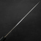 Yanagiba Silver Steel #3 Kasumi Dark Blue Urushi Handle 240mm-[Musashi]-[Japanese-Kitchen-Knives]