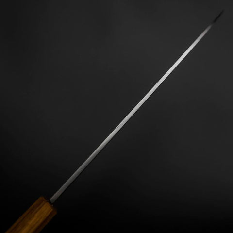 Yanagiba Silver Steel #3 Kasumi Yaki Urushi Handle 205mm-[Musashi]-[Japanese-Kitchen-Knives]