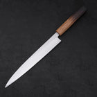 Yanagiba Silver Steel #3 Kasumi Yaki Urushi Handle 240mm-[Musashi]-[Japanese-Kitchen-Knives]