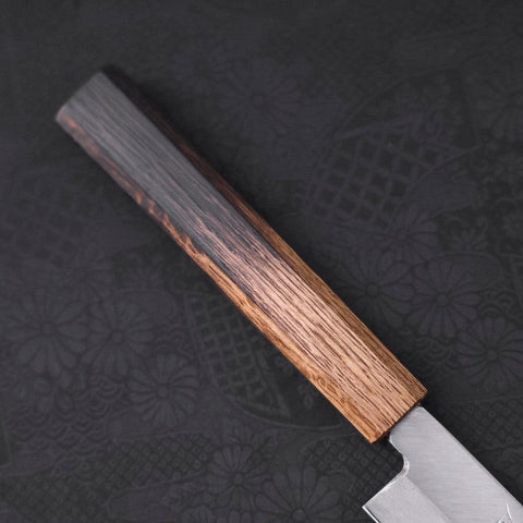 Yanagiba Silver Steel #3 Kasumi Yaki Urushi Handle 240mm-[Musashi]-[Japanese-Kitchen-Knives]