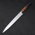 Yanagiba Silver Steel #3 Kasumi Yaki Urushi Handle 260mm-[Musashi]-[Japanese-Kitchen-Knives]