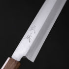 Yanagiba Silver Steel #3 Kasumi Yaki Urushi Handle 260mm-[Musashi]-[Japanese-Kitchen-Knives]