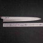 Yanagiba VG-10 Damascus Ashwood Handle 260mm-[Musashi]-[Japanese-Kitchen-Knives]
