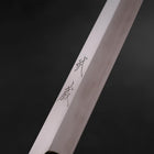Yanagiba VG-10 Mirror Buffalo Ebony Handle 300mm-[Musashi]-[Japanese-Kitchen-Knives]