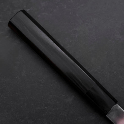 Yanagiba VG-10 Mirror Kasumi Shitan Ebony Handle 270mm (10.6”)-[Musashi]-[Japanese-Kitchen-Knives]