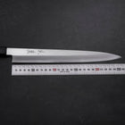 Yanagiba VG-10 Mirror Kasumi Shitan Ebony Handle 270mm-[Musashi]-[Japanese-Kitchen-Knives]