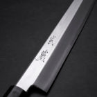 Yanagiba VG-10 Mirror Kasumi Shitan Ebony Handle 300mm-[Musashi]-[Japanese-Kitchen-Knives]