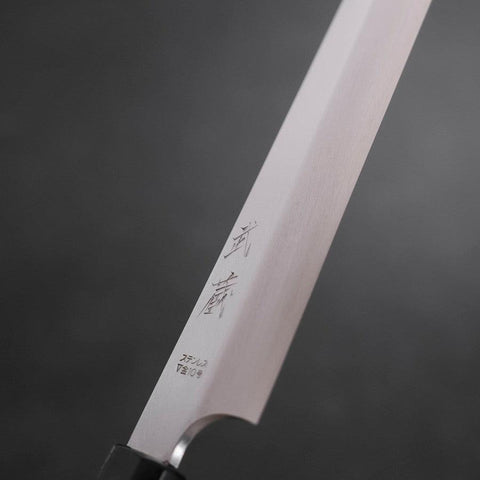 Yanagiba VG-10 Polished Buffalo Ebony Handle 270mm-[Musashi]-[Japanese-Kitchen-Knives]