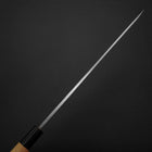 Yanagiba White Steel #2 Kasumi Buffalo Magnolia Handle 270mm-[Musashi]-[Japanese-Kitchen-Knives]