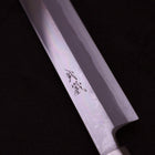 Yanagiba White Steel #1 Ebony Handle 300mm-[Musashi]-[Japanese-Kitchen-Knives]