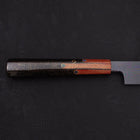 Yanagiba White Steel #2 Black Mirror Moon-Fuji Water Honyaki Urushi Handle With Urushi Sheath 330mm-[Musashi]-[Japanese-Kitchen-Knives]