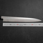 Yanagiba White Steel #2 Honyaki Buffalo Ebony Handle 270mm-[Musashi]-[Japanese-Kitchen-Knives]